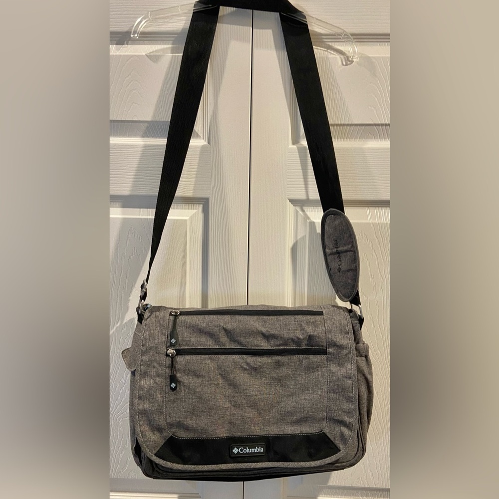 Columbia Departure Point Messenger Diaper Bag Insulated Travel Bag w/Strap EUC